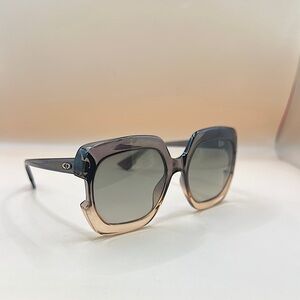 Dior Gradient Black and Tan Sunglasses